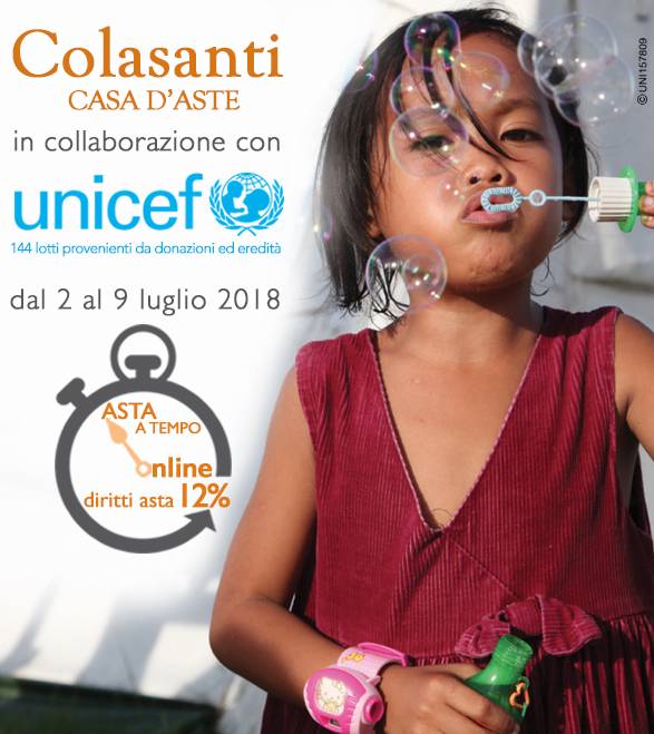 UNICEF ASTA A TEMPO ONLINE